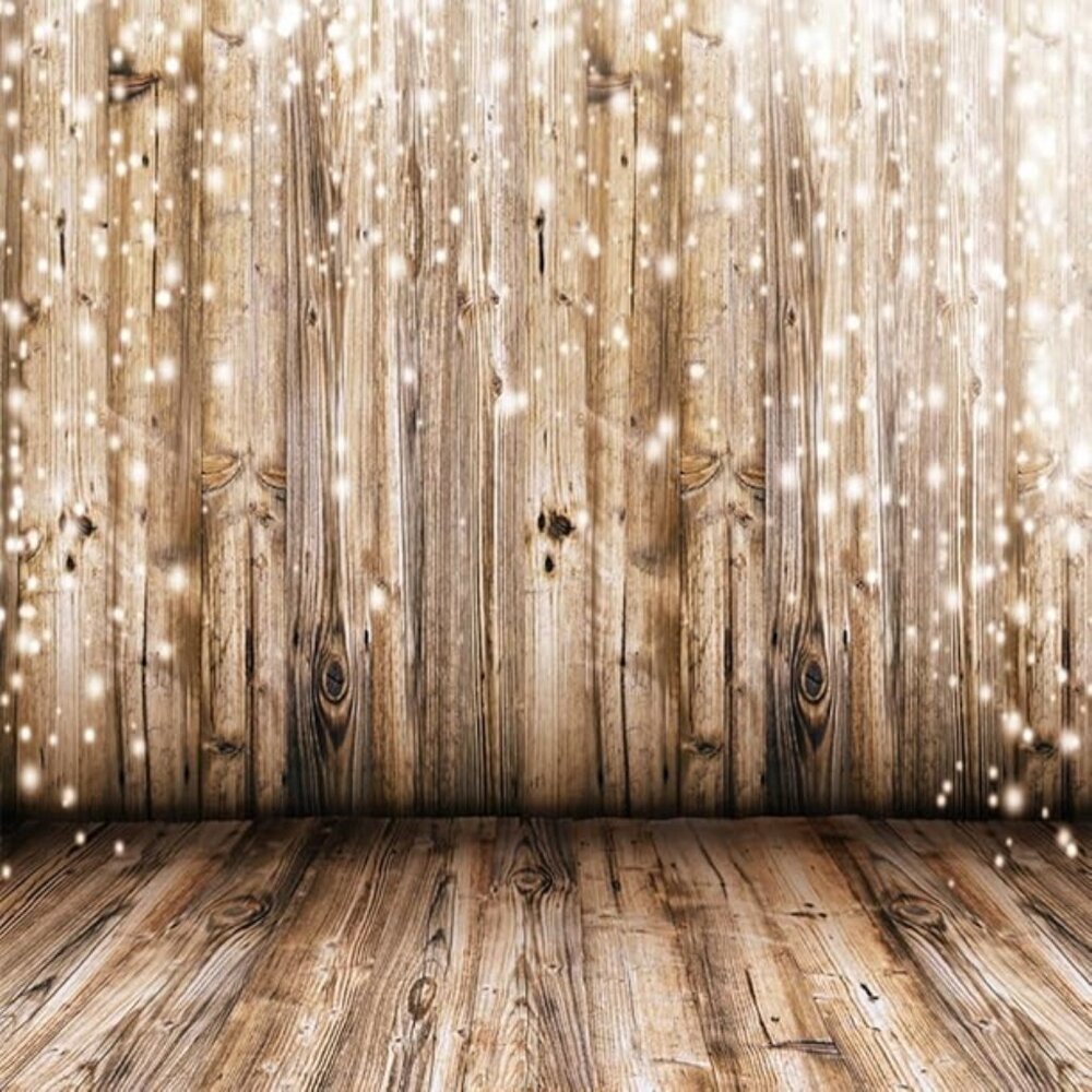 10' x 10' Photo Backdrop Trees Forest Wood Rustic Cloth Fabric 10359 (flaws)